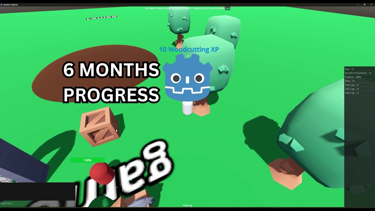 What 6 Months Of Work On My MMO Looks Like