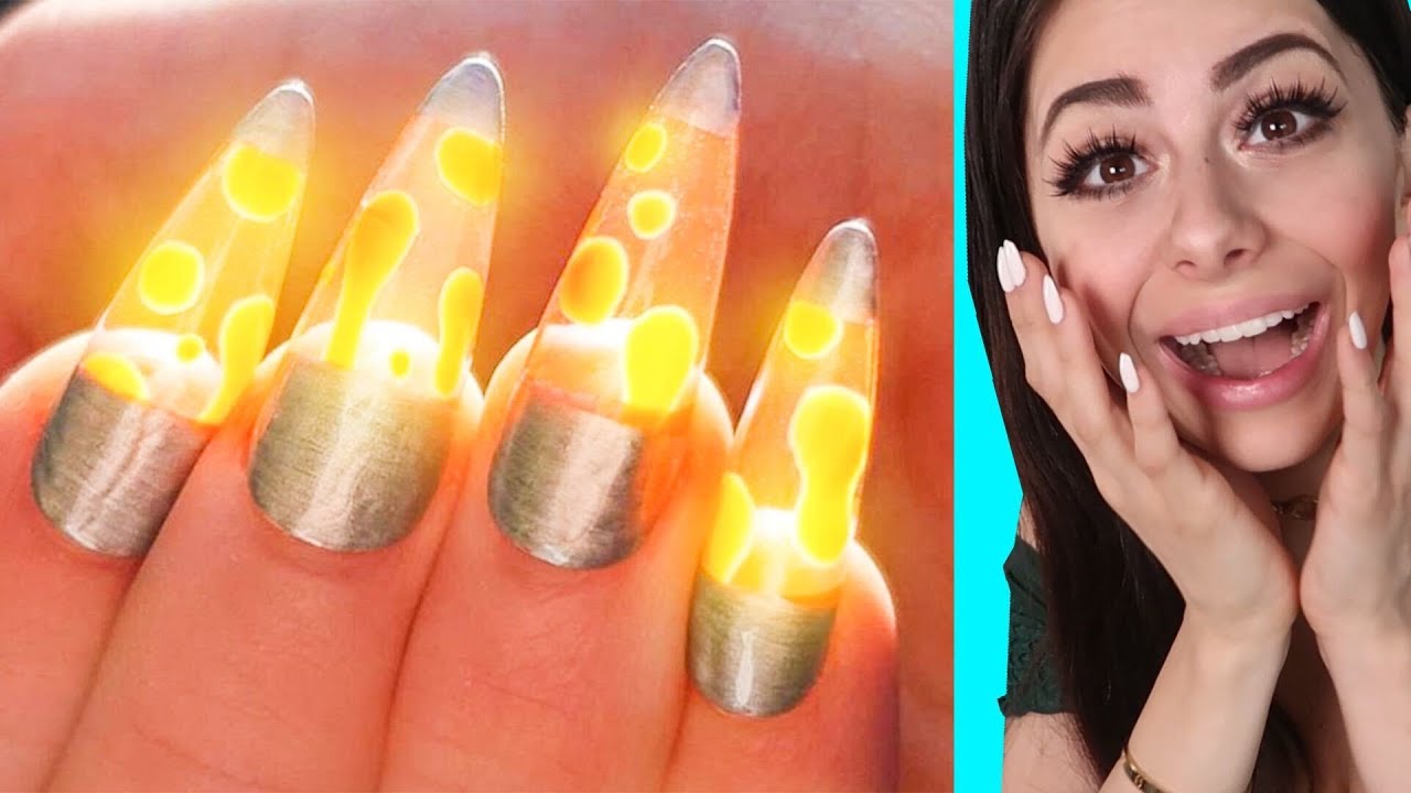 Weird NAIL ART that is on another level !