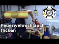 Feuerwehrschlauch flicken