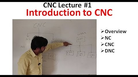 CNC | hindi |  Introduction of CNC | NC, CNC, DNC | Types of CNC | Introduction to CNC