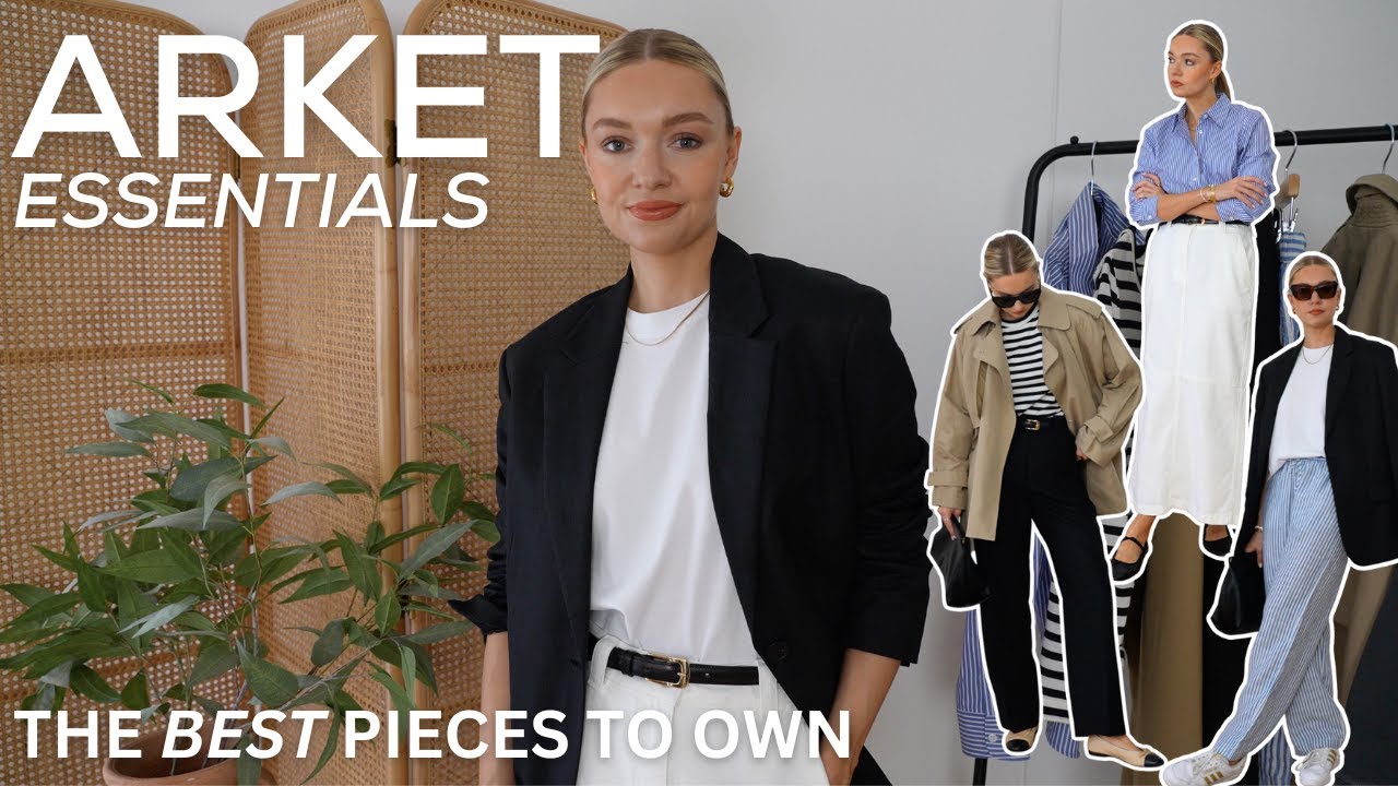 SPRING WARDROBE STAPLES FROM ARKET | These will be the building blocks to your closet