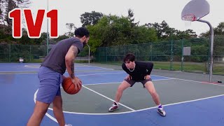 1v1 Basketball vs Famous Tiktoker