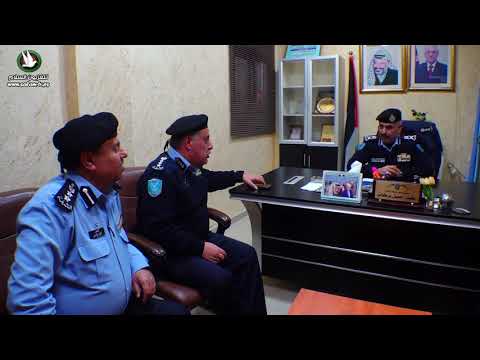 زيارة مدير عام الشرطة اللواء يوسف الحلو لمدينة طولكرم