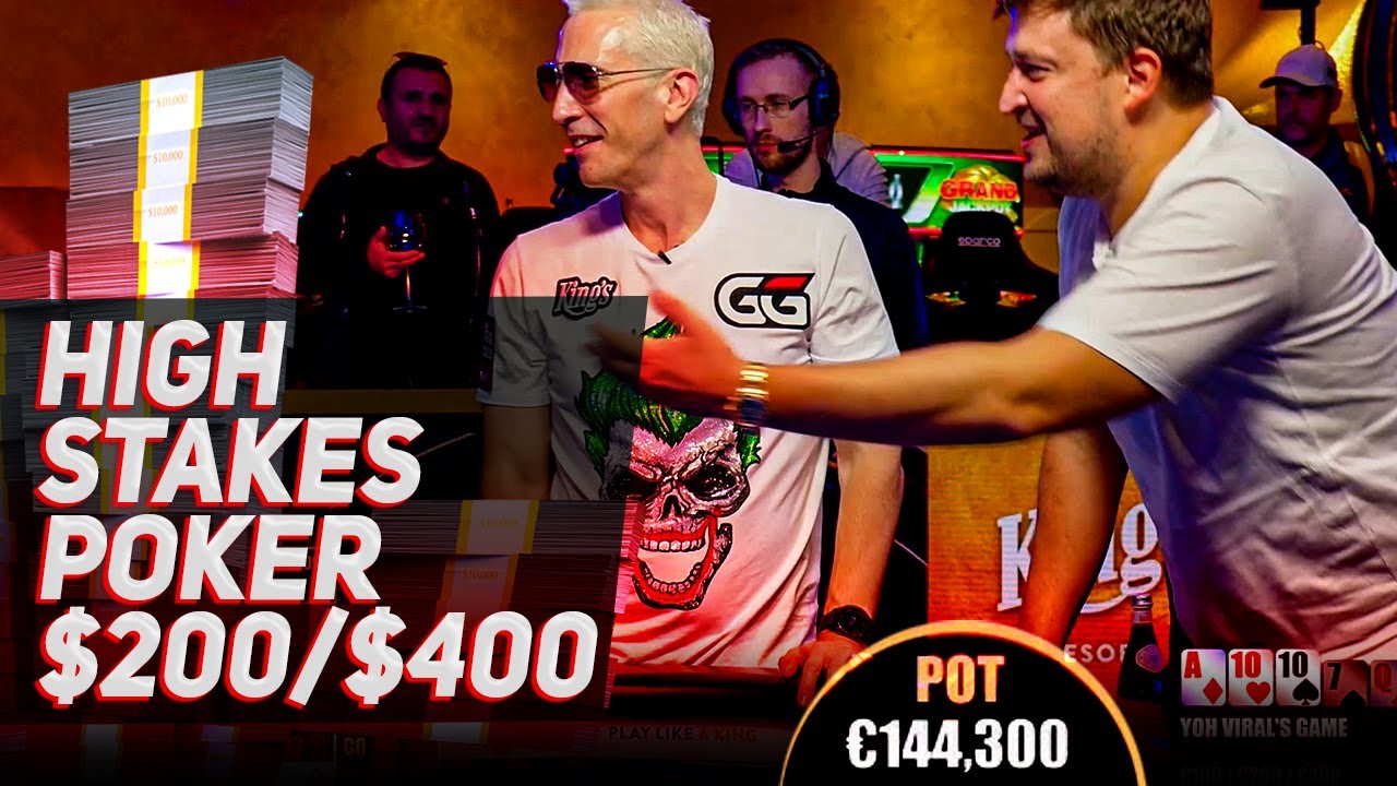 CRAZY $200/$400 Cash Game High Stakes Poker at WSOP Europe 2022