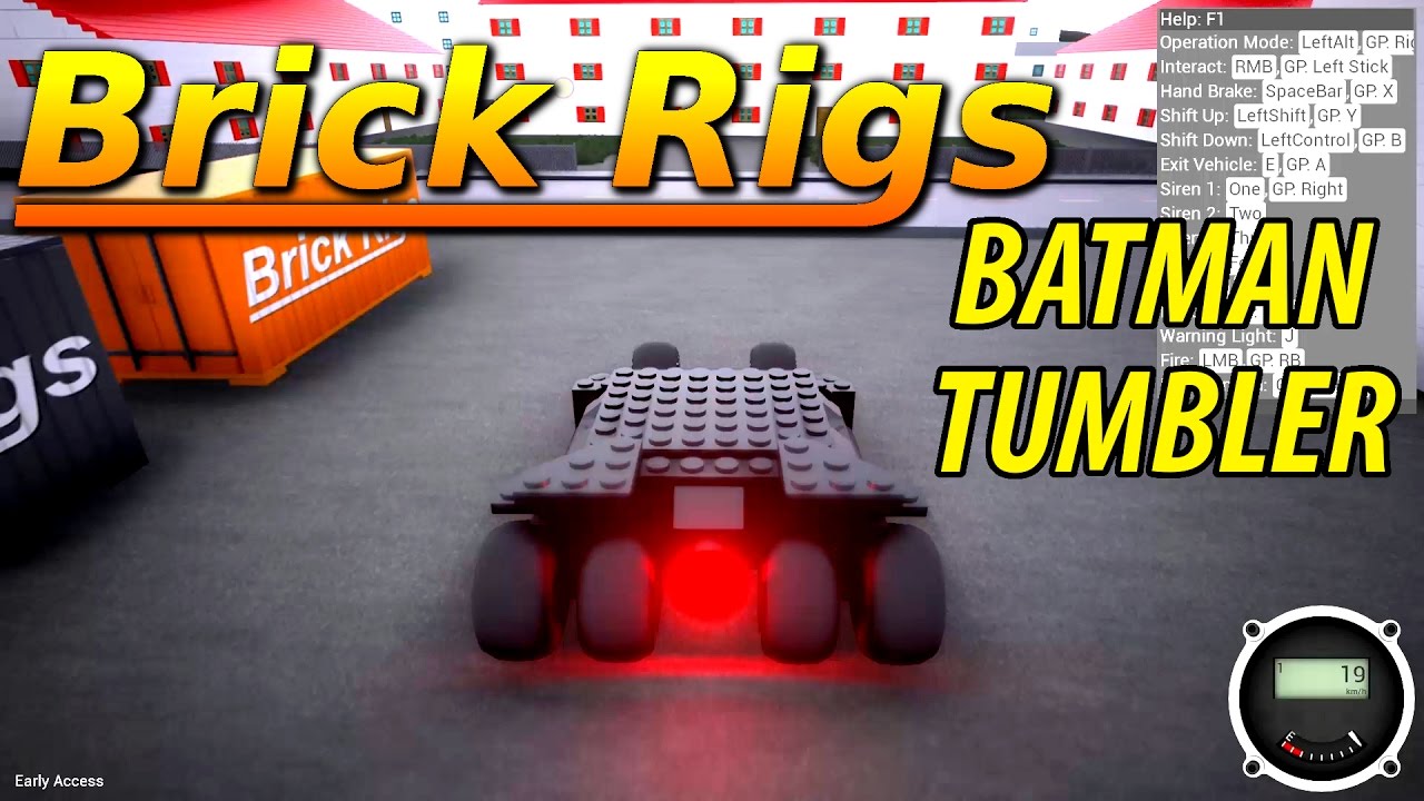 Lego Explosions & Batmobile! | Brick Rigs 1 - YouTube