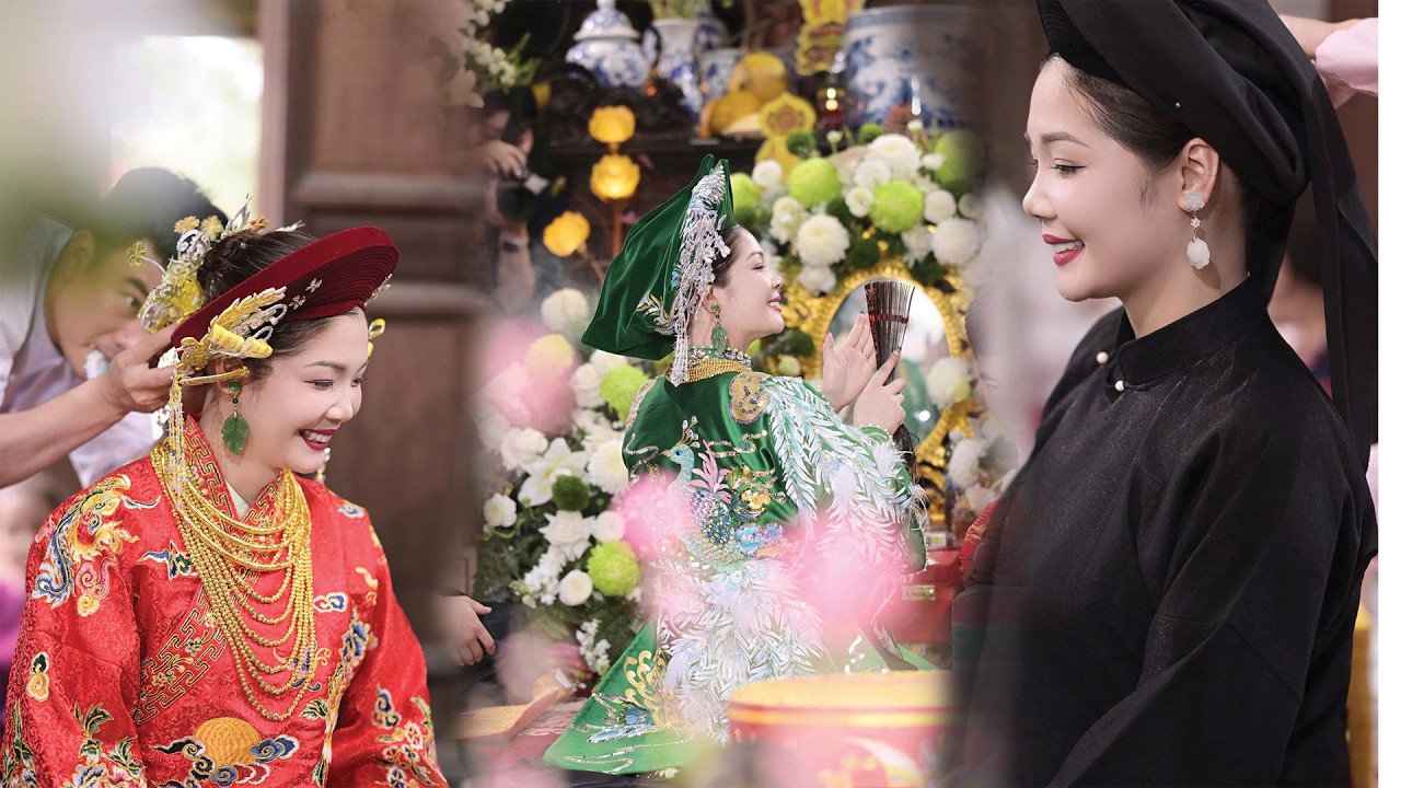 Cô Đồng Xinh Xinh - Cẩm Vân - Loan Giá Phụng Hành - Khai Xuân Tại Đền Trúc - Hà Nam - HD 2