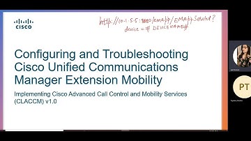 CUCM Extension mobility