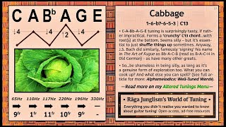 Cabbage | C-A-Bb-A-G-E | HQ Tuning Notes & Info | World of Tuning | Rāga Junglism