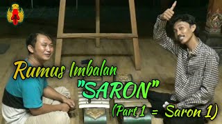 Tutorial/ Rumus Imbal SARON Cecegan Versi Ki Dandun H. W. || Part 1 = Saron 1 (Sub. English)