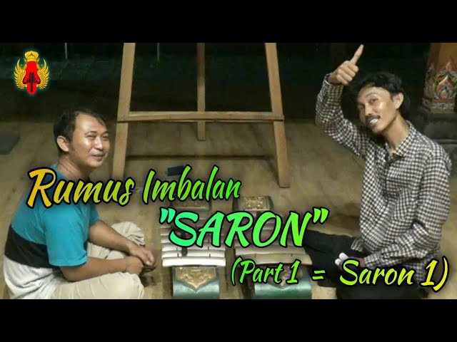 Tutorial/ Rumus Imbal SARON Cecegan Versi Ki Dandun H. W. || Part 1 = Saron 1 (Sub. English) class=