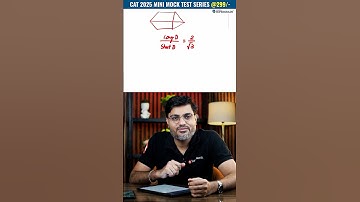 CAT 2024 PYQ Q6 QUANTITATIVE Aptitude Solved in 60 Seconds | CAT 2025 | Previous Year Questions