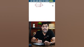 CAT 2024 PYQ Q6 QUANTITATIVE Aptitude Solved in 60 Seconds | CAT 2025 | Previous Year Questions