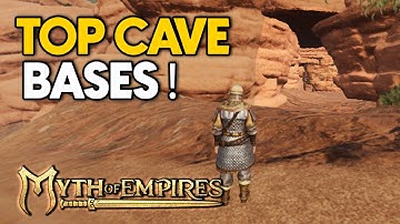 Top 8 Cave PvP Base Locations on Persia Desert Map – Ultimate Myth of Empires DLC Guide