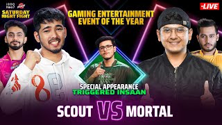 ScoutOP VS MORTAL LIVE | Gaming Entertainment Event Of The Year | Saturday Night Fight