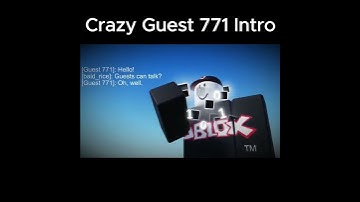 Crazy Guest 771 Intro From Relentless! #shorts #relentless #roblox