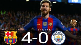 Barcelona vs Manchester City 4-0 ESPN (Relato Fernando Palomo) UCL 2017