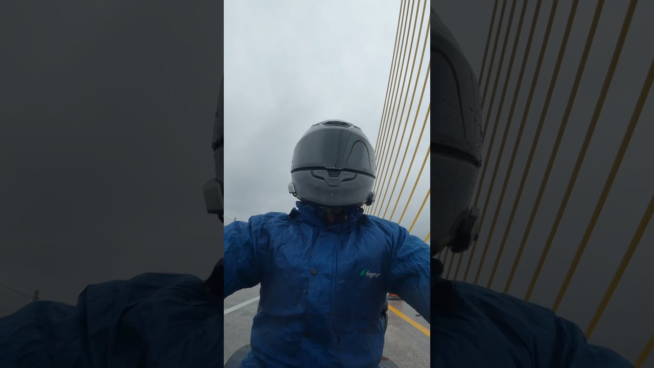 “100% Chance of rain ride”  Port Charlotte to Tampa FL