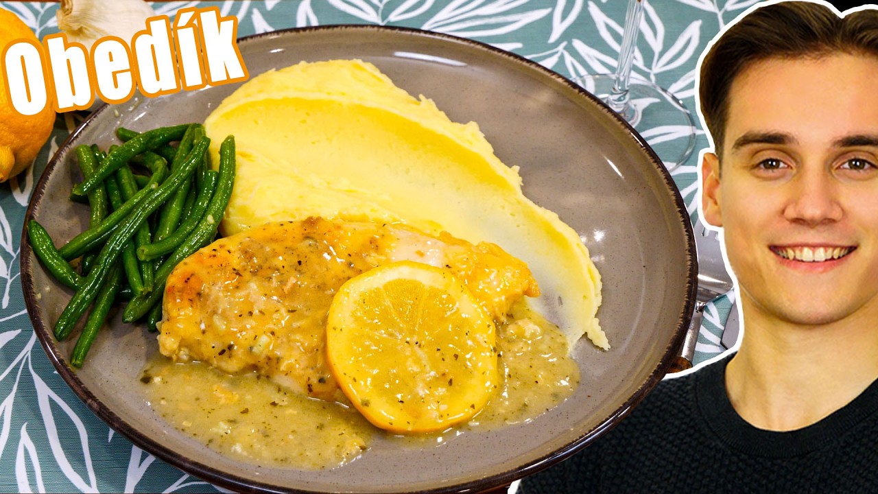 Kuracie prsia s citrónovou omáčkou na francúzsky spôsob 🍋