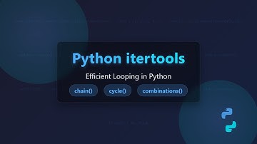 🐍 Python itertools Tutorial: Efficient Looping with chain, cycle & combinations!