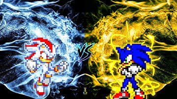 Shadow OP (all form) (New) VS Sonic Chaos OP (all form) in Jump Force Mugen🔥