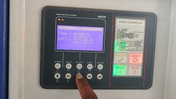 KIRLOSKAR COMPRESSOR RTC SETTINGS