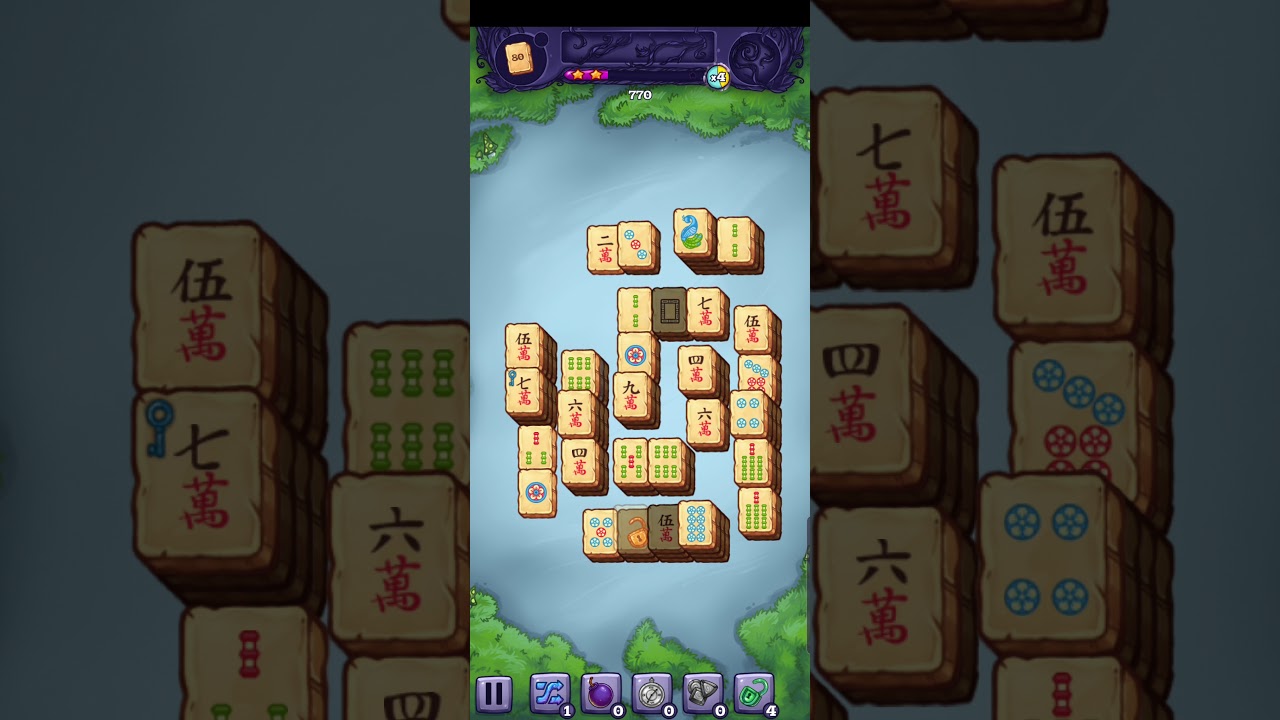 Mahjong Treasure Quest  เกมส์จับคู่ไพ่นกกระจอก level 43