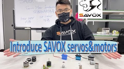 Introduce SAVOX servos and motors - Item coding principle