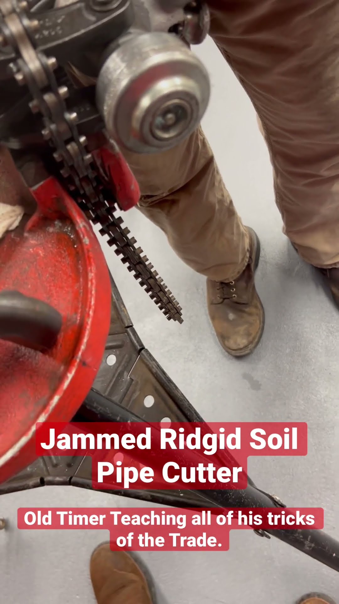 RIDGID Soil Pipe Cutters YouTube