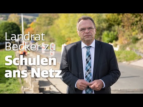 Schulen ans Netz: Landrat Winfried Becker (Schwalm-Eder-Kreis) zum Stand des Projekts - video from Netcom Kassel