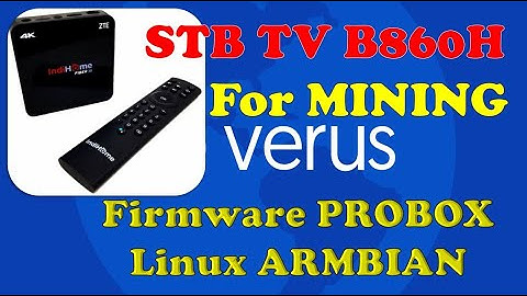 PART 3 COMPLETE MINING VERUS COIN SETTINGS - STB B860H