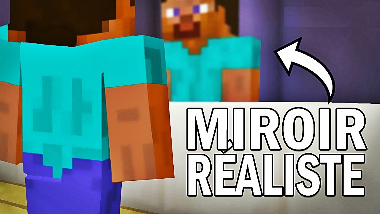 fright night UN MIROIR ULTRA RÉALISTE DANS MINECRAFT !