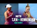 Janice Tjen vs. Caijsa Hennemann | 2026 Rabat Round 1 | WTA Match Highlights