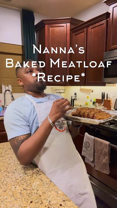 Get ready to drool! Nanna's Baked Meatloaf recipe coming right up! 🍽️ #shorts #ComfortFood