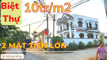 Biệt thự 2 mặt tiền giá rẻ, siêu đẹp chưa tới 10tr/m2 | Mỹ Nguyễn Official