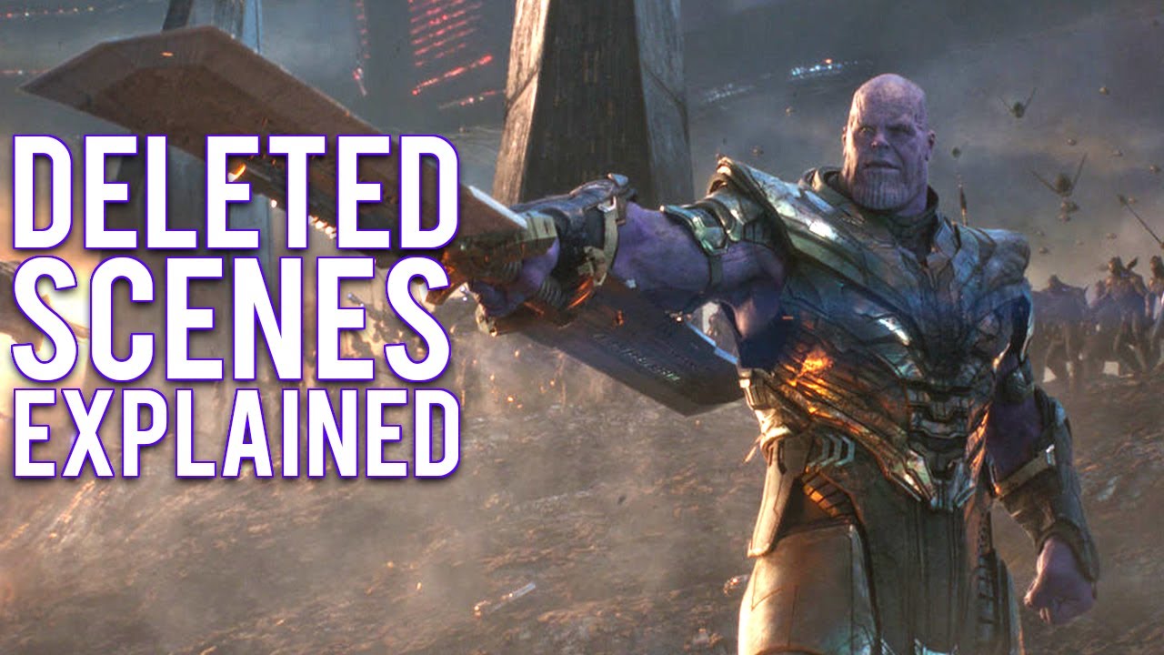 Thanos DELETED SCENE Cut From Avengers Endgame Explained - Thanos ...