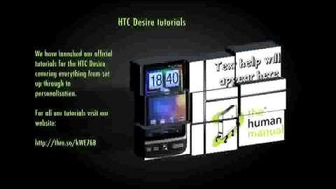 HTC Desire tutorials