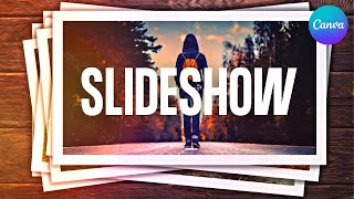 Slideshow Animation Tutorial  in Canva - Photo Slideshow