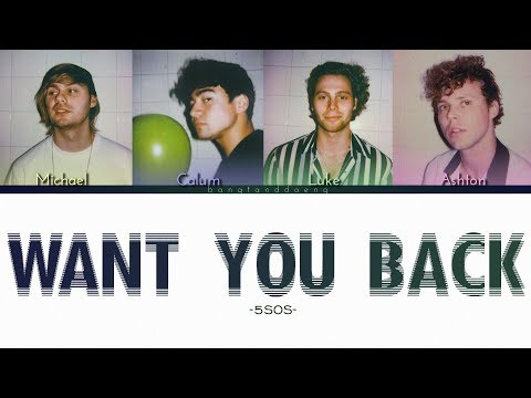 5SOS - Want You Back // color coded lyrics