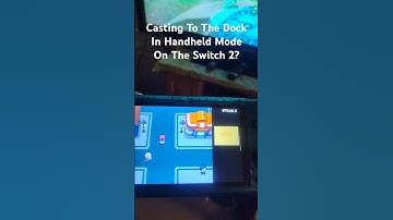 Switch 2 - Casting in Handheld Mode?