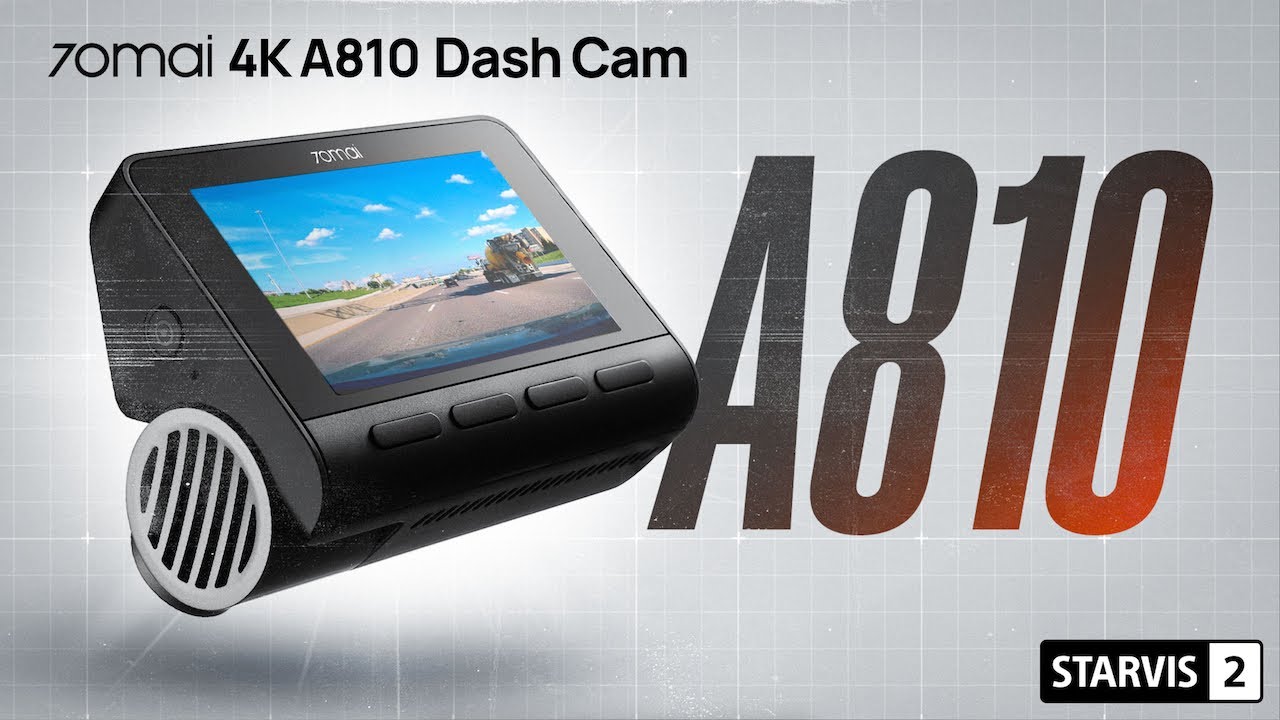 4K Dashcam With A Lot of Features - 70mai A810 Dash Cam 