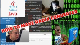 Java Radix Converter (Number Systems) screenshot 3