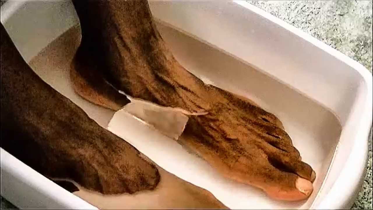 Epsom Salt Bath to Ease Foot Pain | FunnyDog.TV