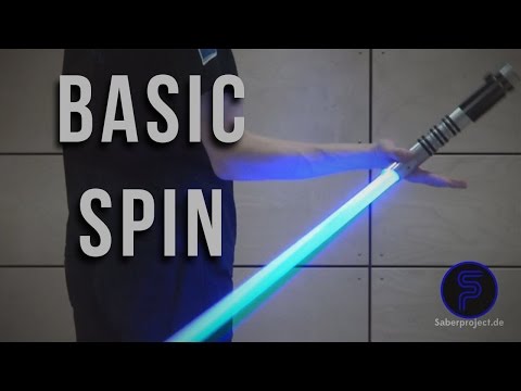 Basic-Spin - Single Lightsaber Trick