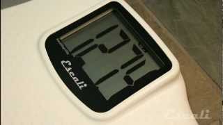 How to Setup & Use - Escali Large Display Bath Scale - XL200 How to Setup & Use - Escali Large Display Bath Scale - XL200