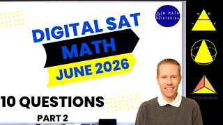 Digital SAT Math June 2026 10 Questions (Part 2)-Full Solutions & Explanations