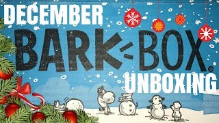 BarkBox UNBOXING | December BarkBox 2017