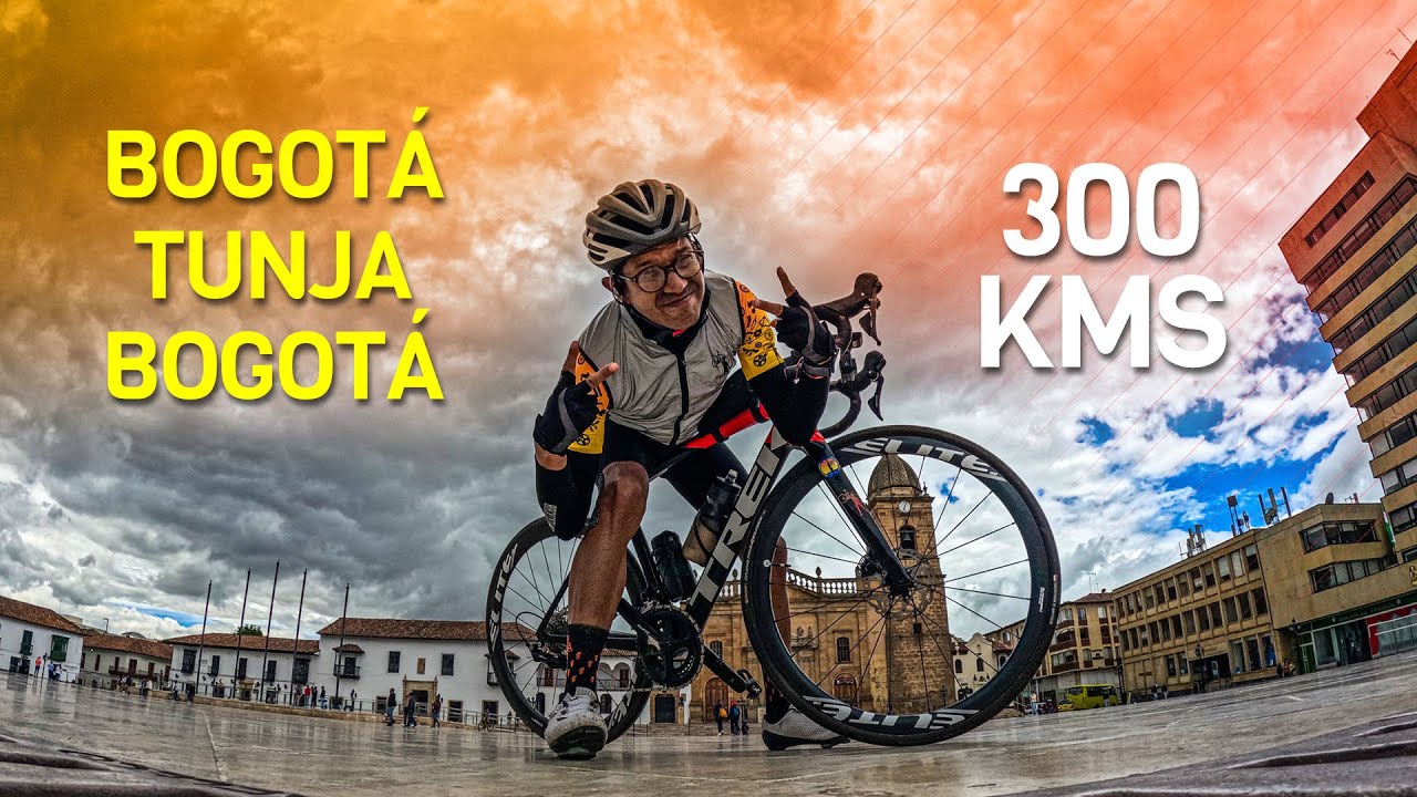 BOGOTÁ - TUNJA - BOGOTÁ 300 Kilómetros Ruta TREMENDA en la bicicleta! ¿Cómo es hacer un ultrafondo?