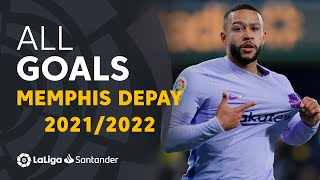 All goals Memphis Depay LaLiga Santander 2021/2022