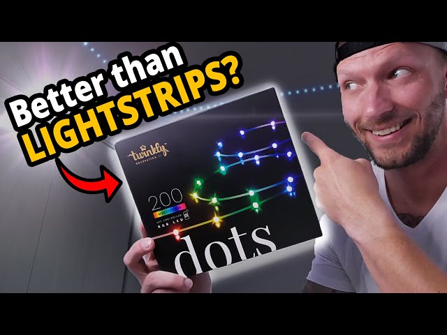 LED гирлянда Twinkly Smart Dots Lights RGB 400 TWD400STP-TEU