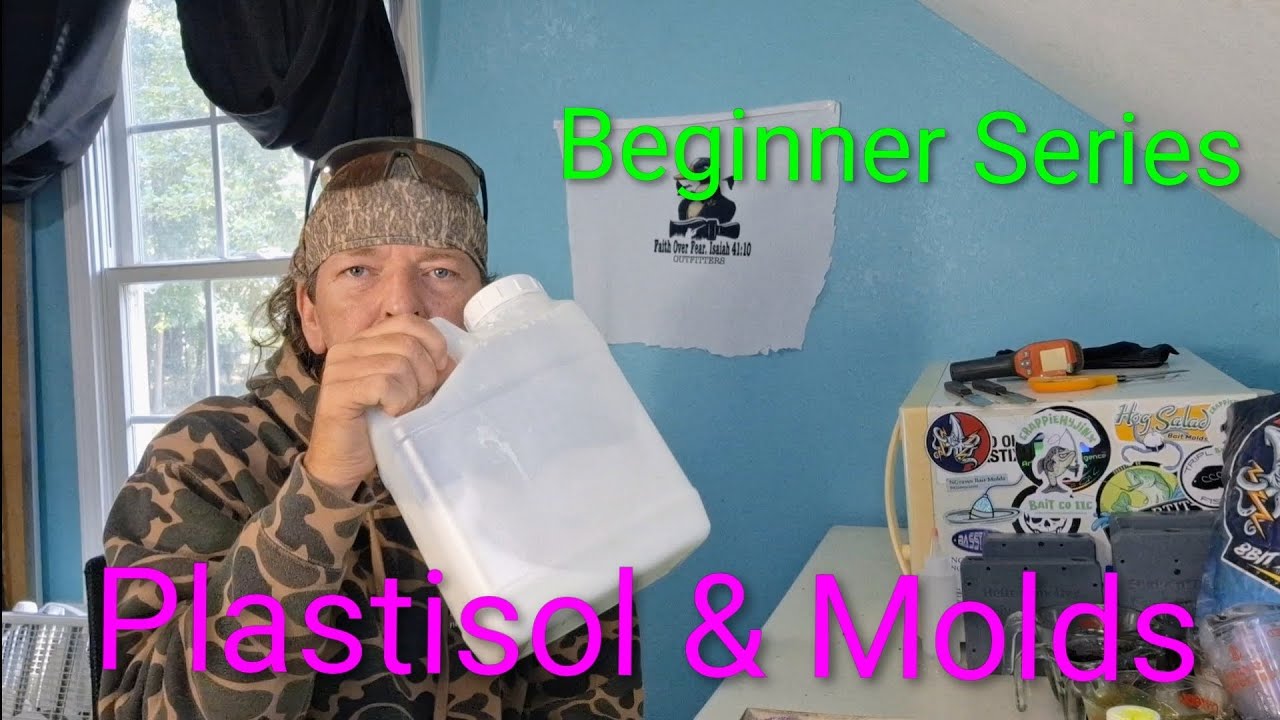 Серия для начинающих — пластизоль и формы. Что я использую и где это взять #изготовлениеприманок